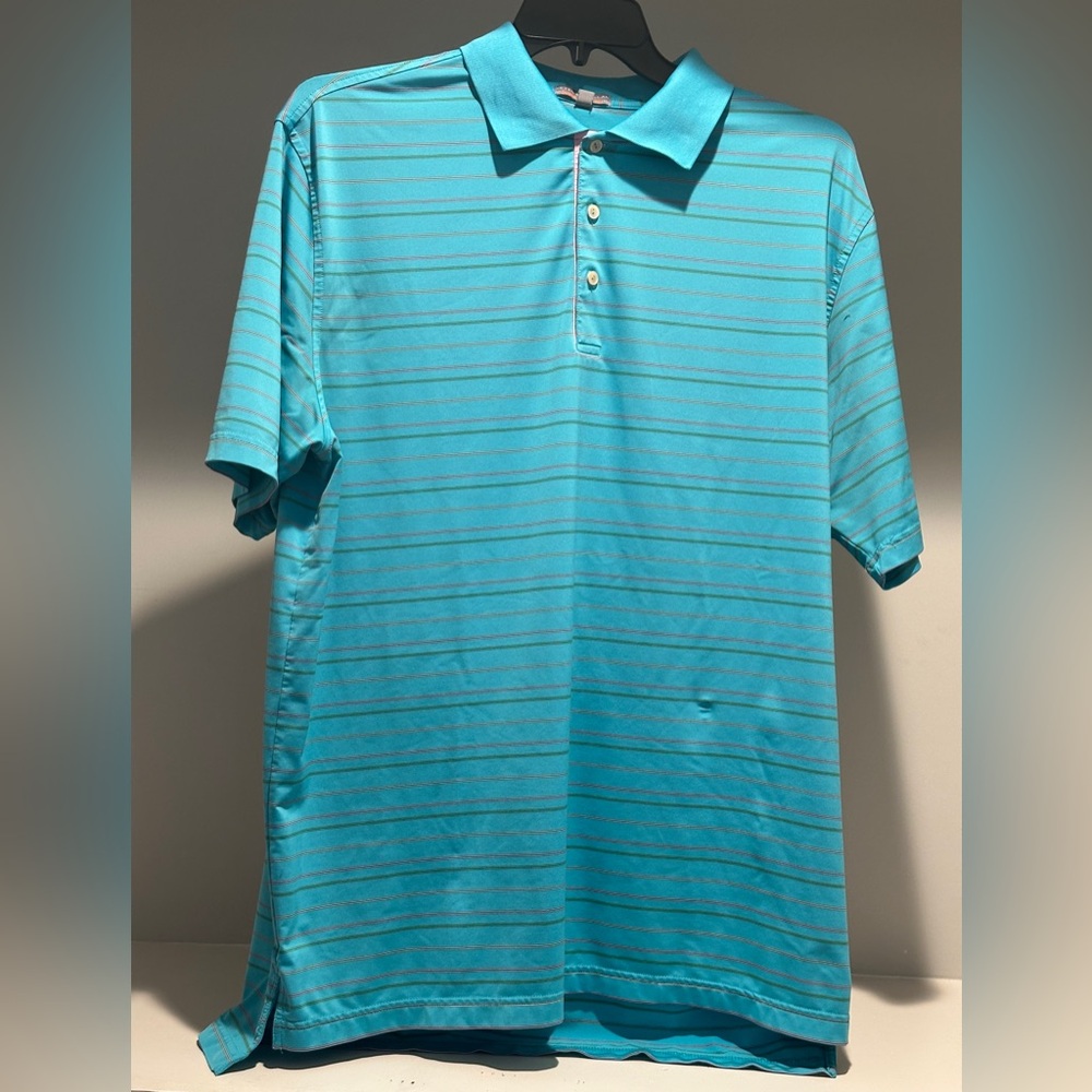 PETER MILLAR Summer Comfort Golf Polo Size XL